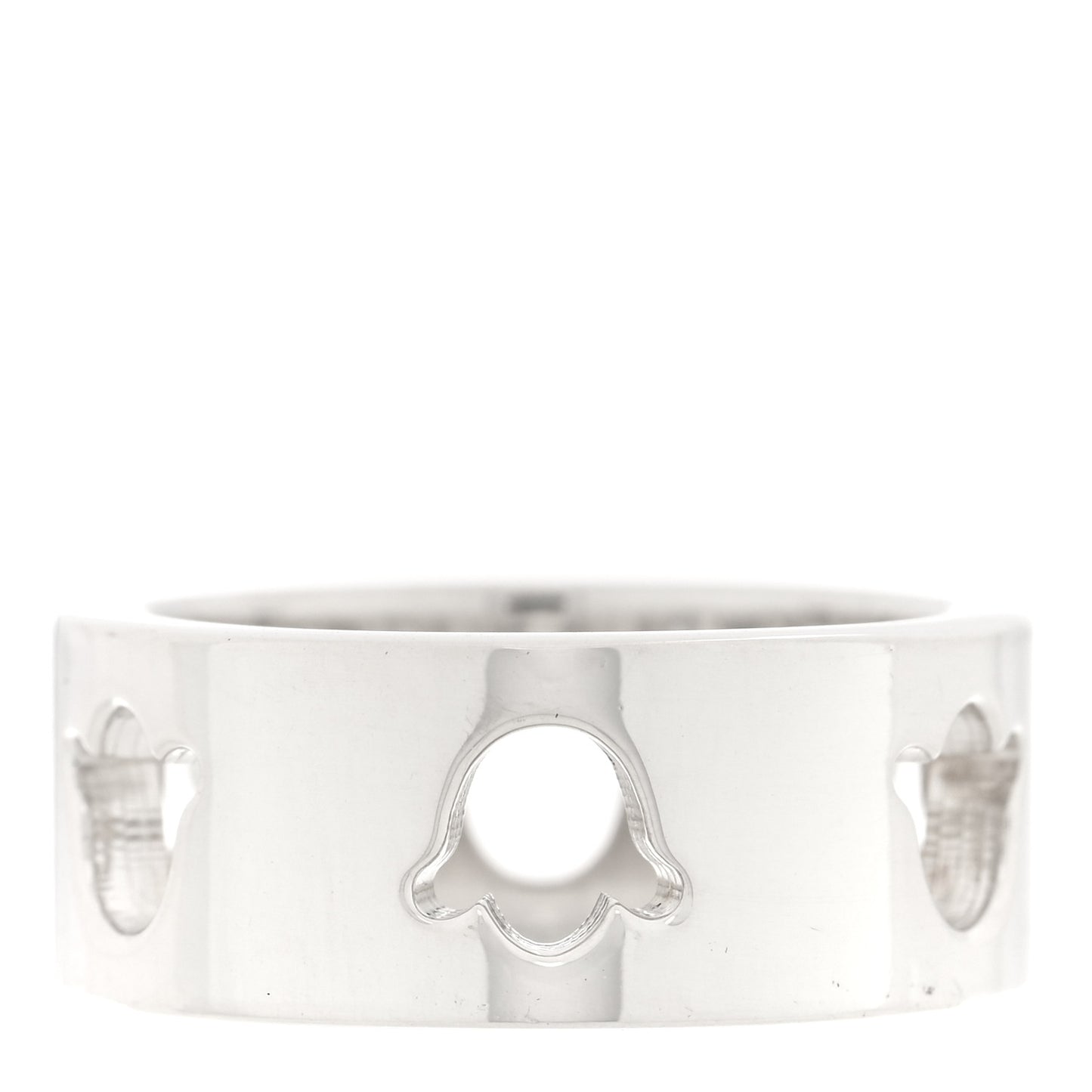 Sterling Silver Tulip Band Ring 53 6.25