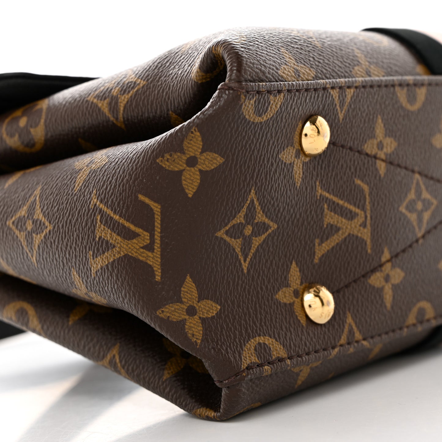 Monogram Georges BB Black Rose Poudre
