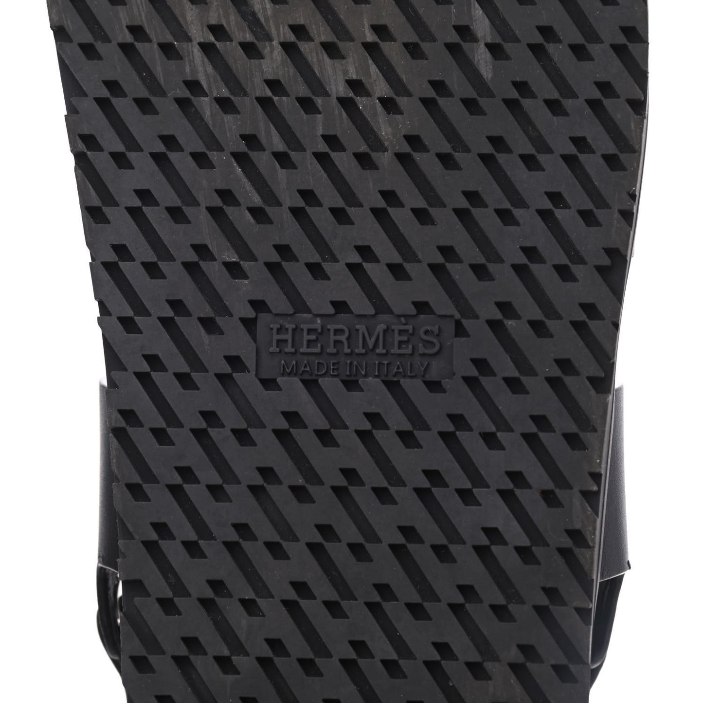 Calfskin Mens Takara Sandals 42 Black