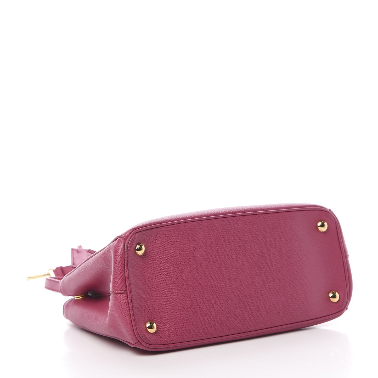 Saffiano Small Galleria Double Zip Tote Ibisco