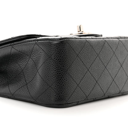 Chanel Caviar Quilted Mini Square Flap Black 9 of 13