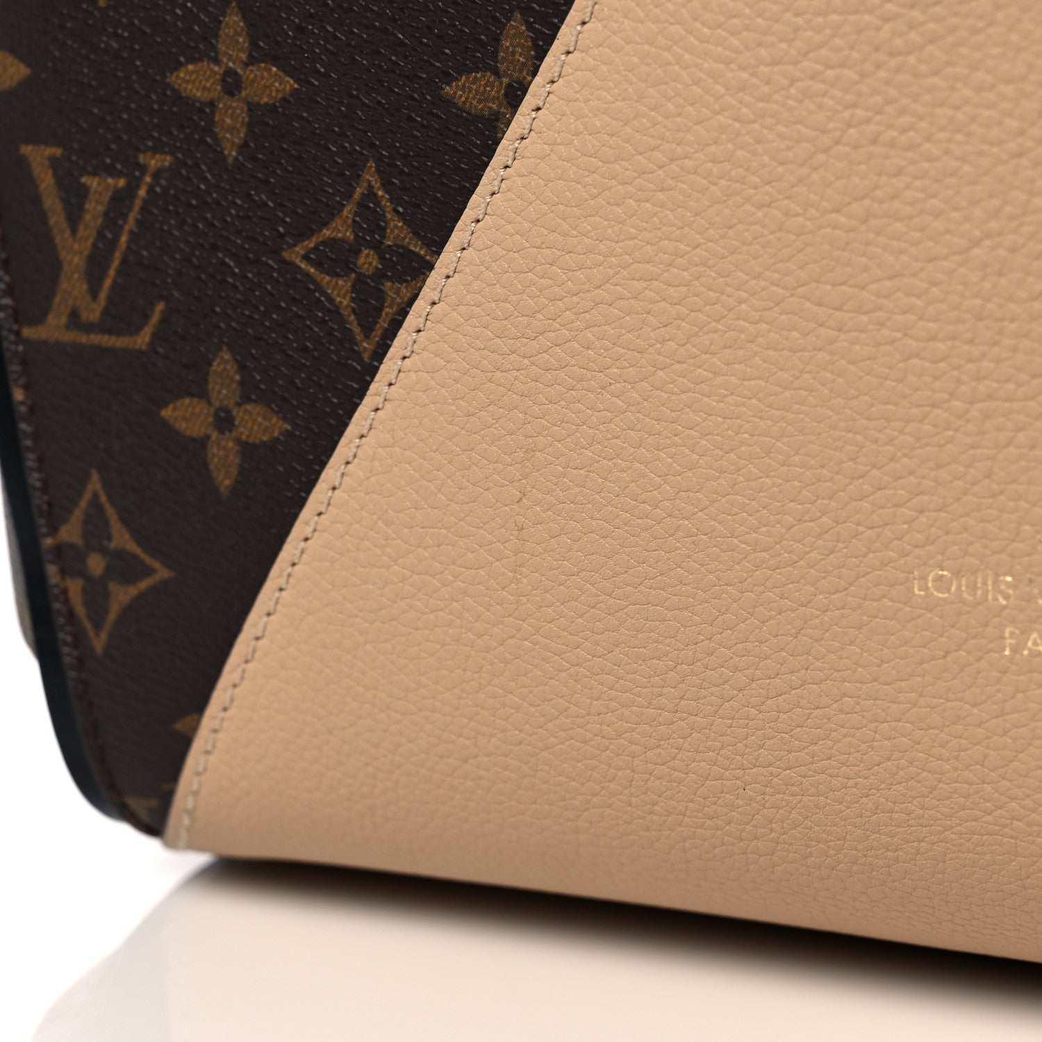 Louis Vuitton Calfskin Monogram Kimono Tote Dune 12 of 13
