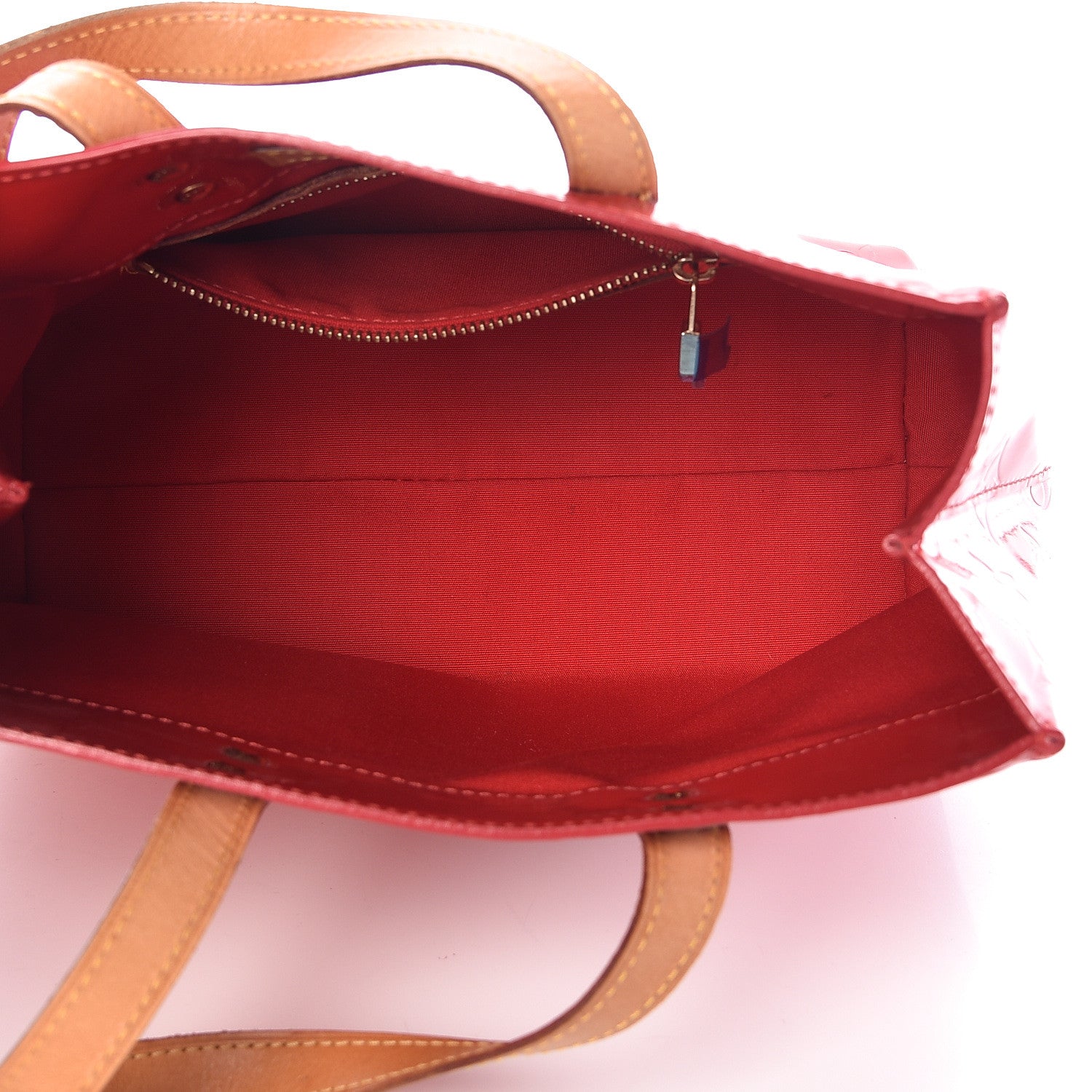 Louis Vuitton Vernis Reade PM Rouge 5 of 17