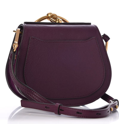 Chloe Calfskin Small Nile Bracelet Bag Intense Violine 3 of 8