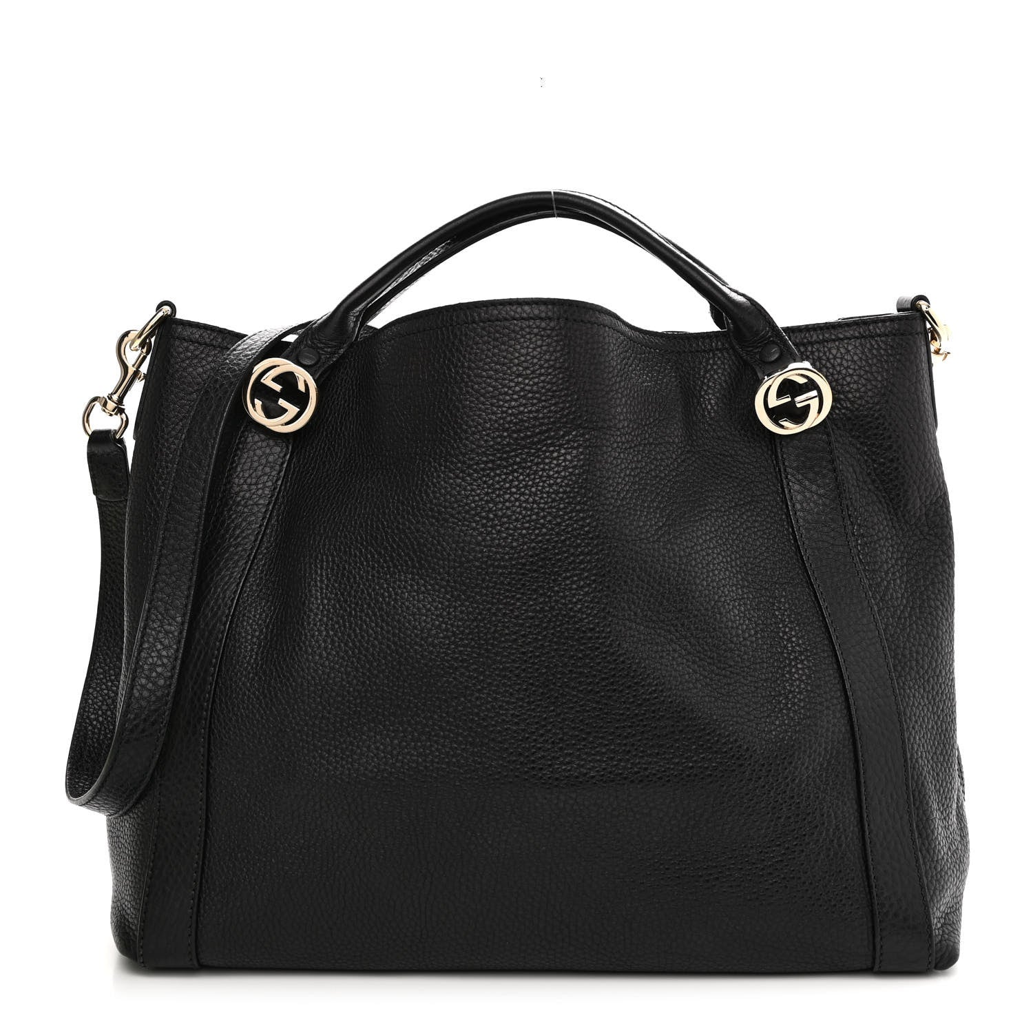 Gucci Cellarius Calfskin Medium Miss GG Top Handle Bag Black 1 of 17