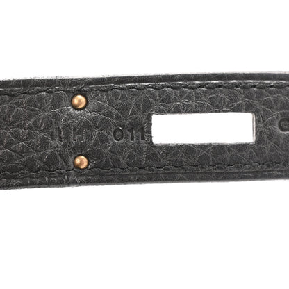 Hermes Togo Kelly Retourne 28 Black 7 of 15
