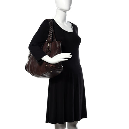 Gucci Guccissima Medium Pelham Shoulder Bag Dark Brown 2 of 10