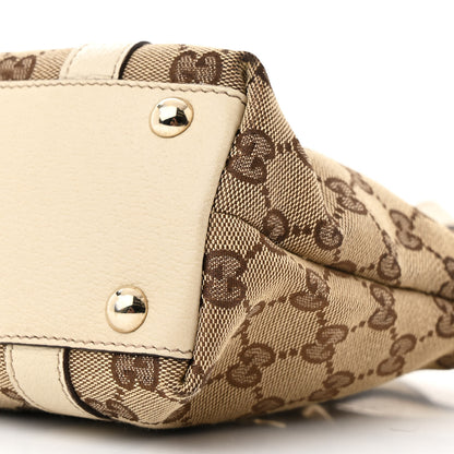 Gucci Monogram Small Abbey Tote Off White 10 of 10