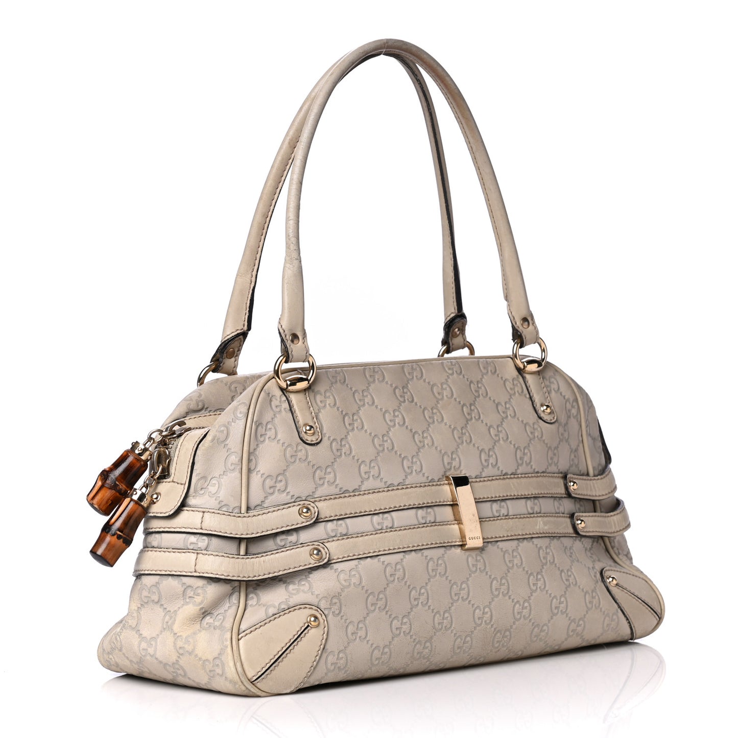 Guccissima Large Wave Boston Off White