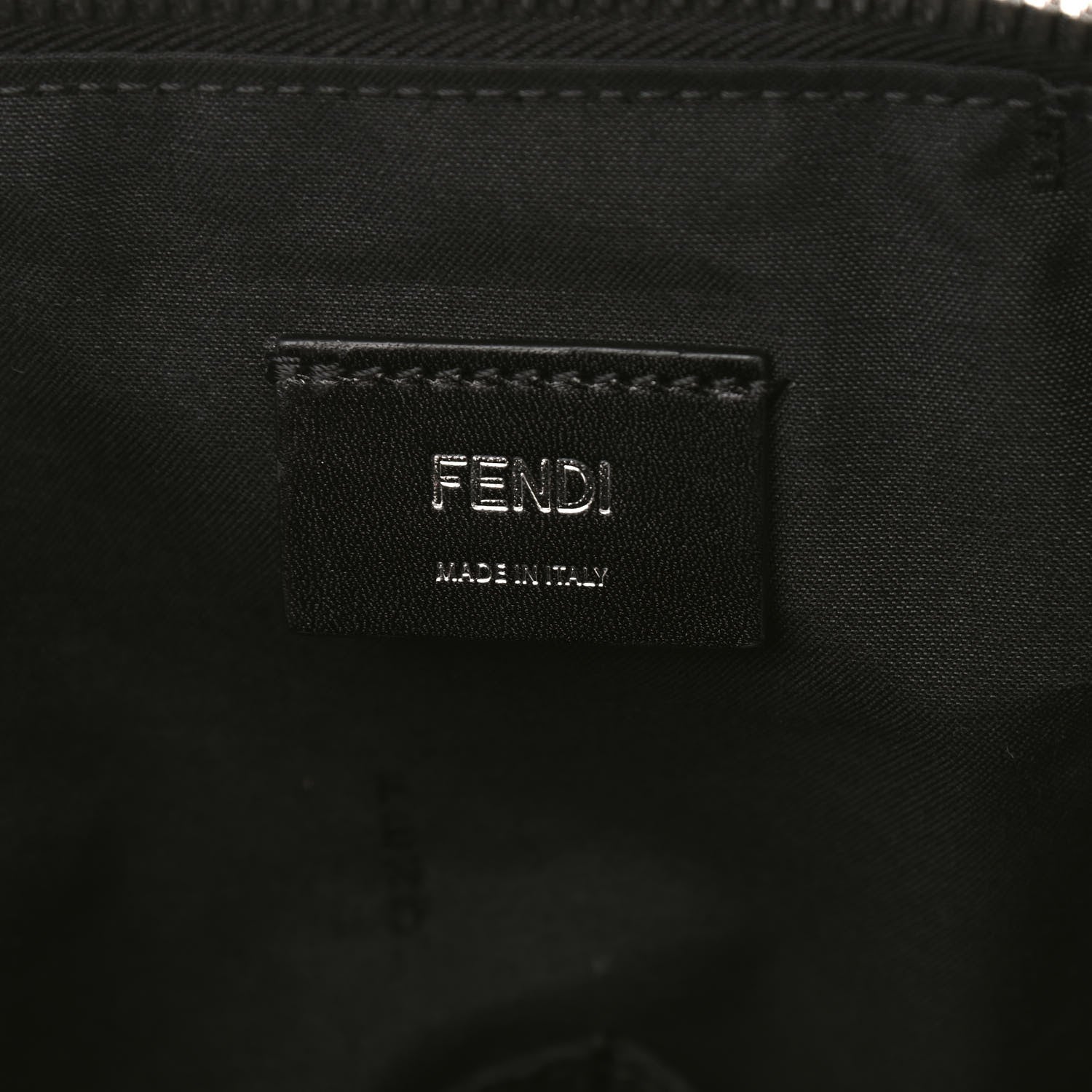 Fendi Nappa FF 1974 Embossed Holdall Bag Black 6 of 10