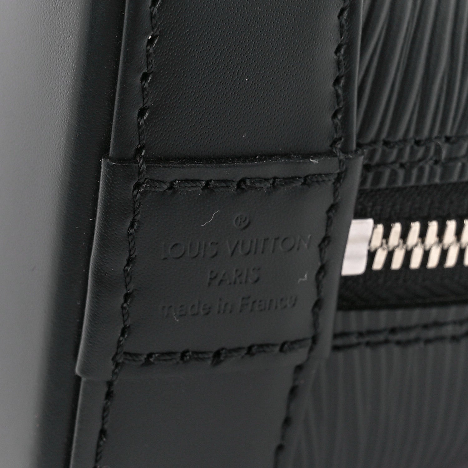Louis Vuitton Epi Alma BB Black 9 of 12