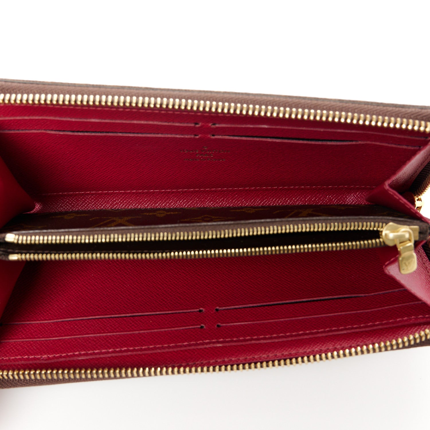 Louis Vuitton Monogram Clemence Wallet Fuchsia 5 of 8