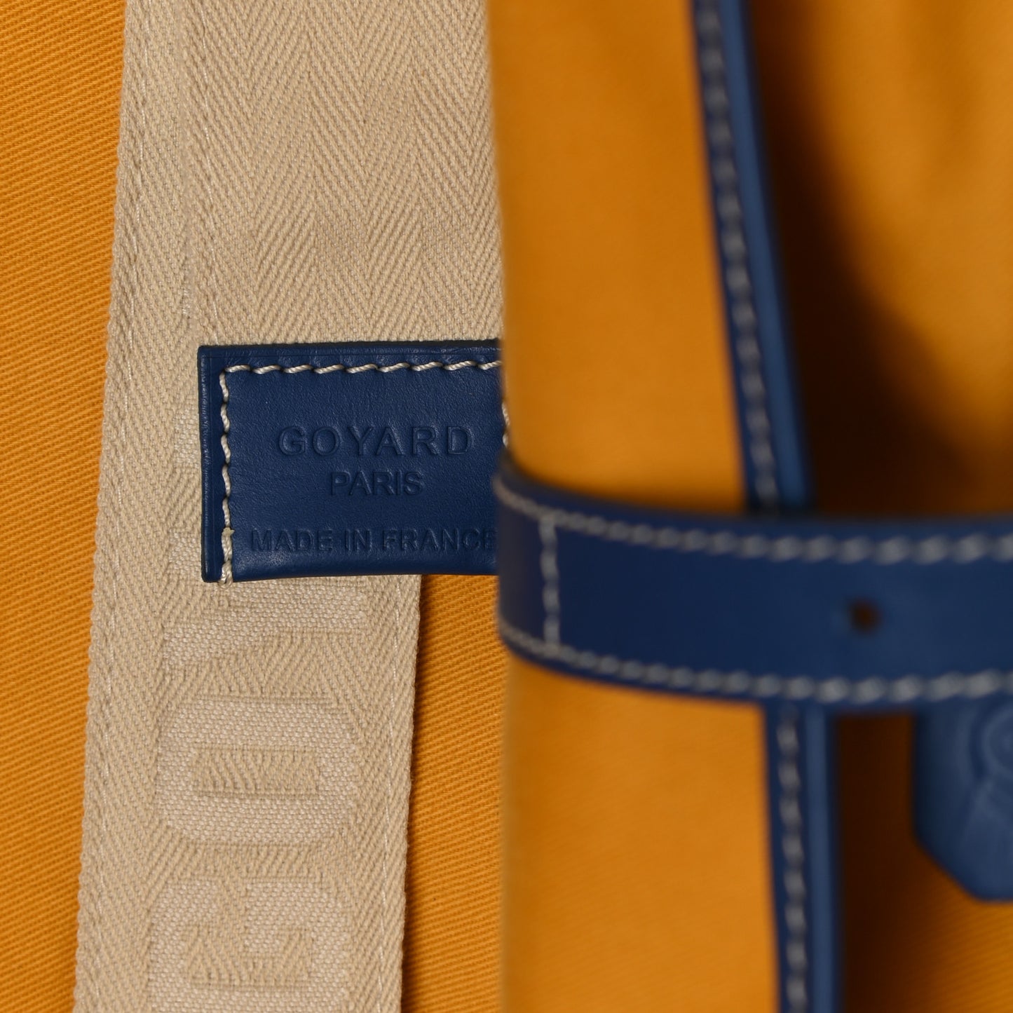 Goyardine Porte-Habits Garment Bag Blue