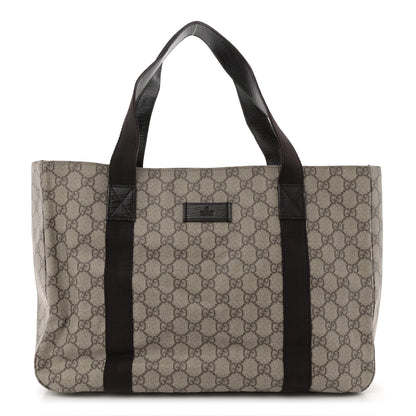 Gucci GG Plus Monogram Medium Tote Dark Brown 1 of 13