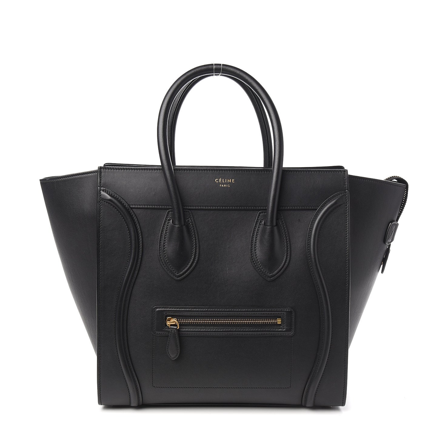 Smooth Calfskin Mini Luggage Black