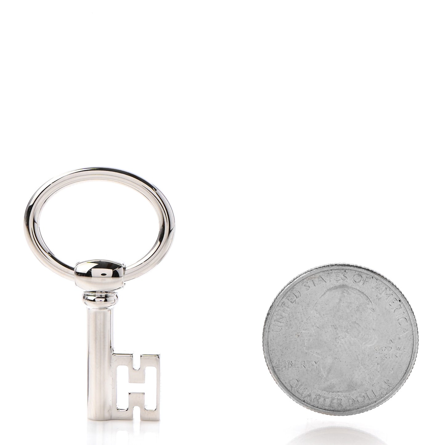 Palladium Curiosite Cle H Charm