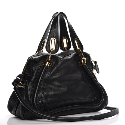 Chloe Calfskin Medium Paraty Black 4 of 20