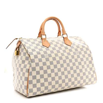 Louis Vuitton Damier Azur Speedy 35 3 of 10
