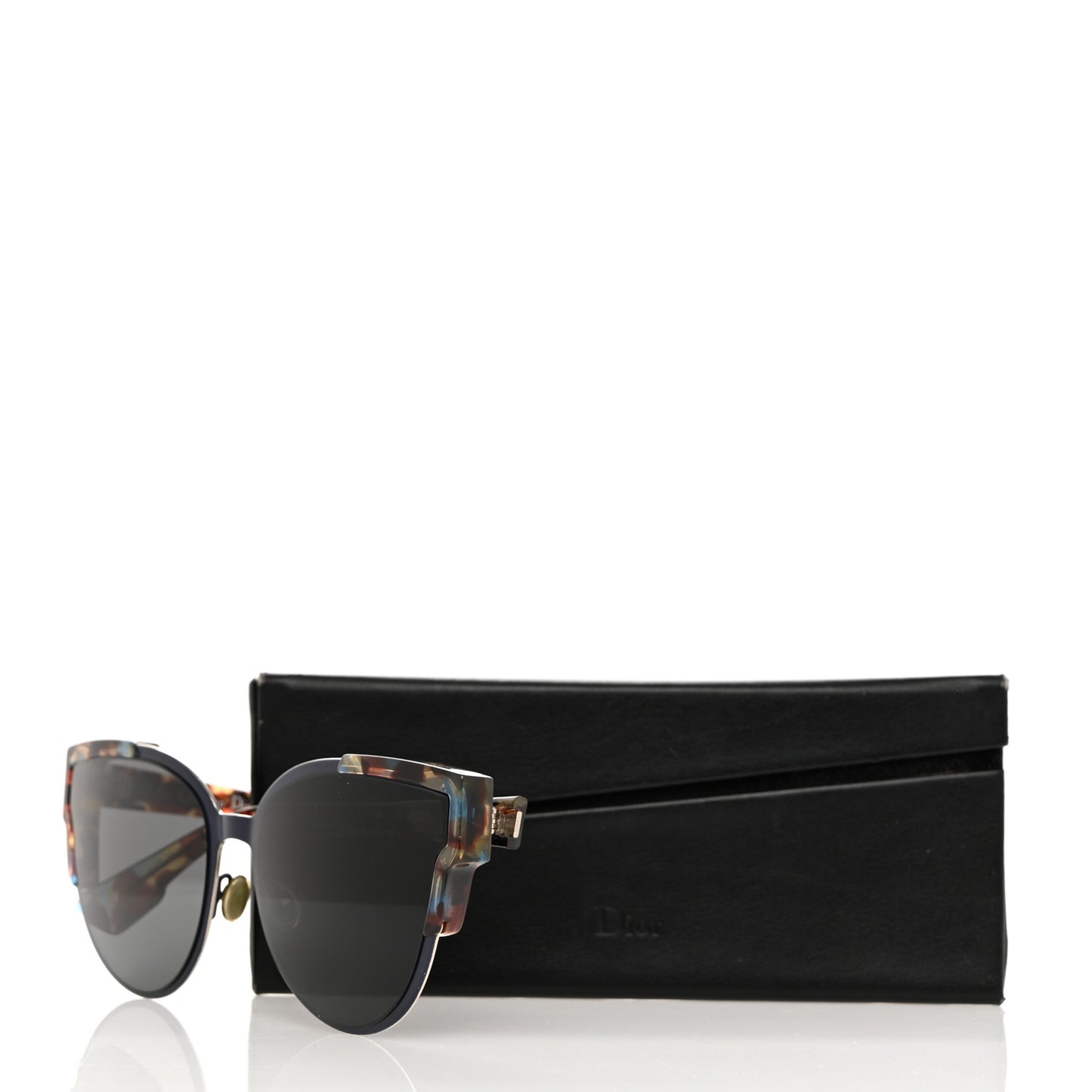Acetate WildlyDior Sunglasses Tortoise Multicolor