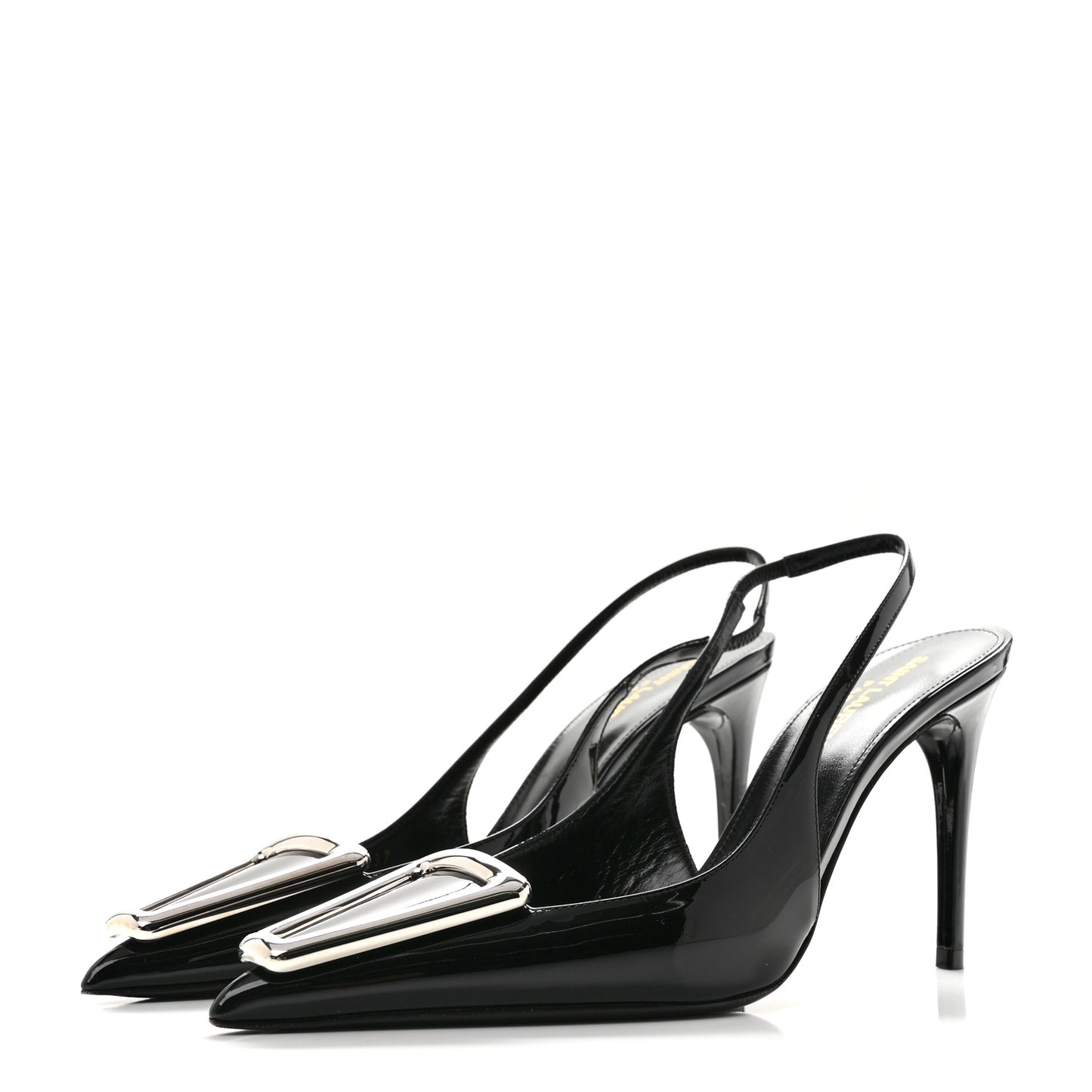 Vernice Grupy Avenue 95 Slingback Pumps 37 Black