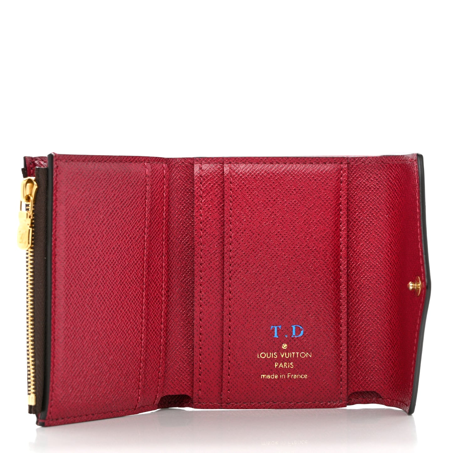 Monogram Zoe Wallet Fuchsia