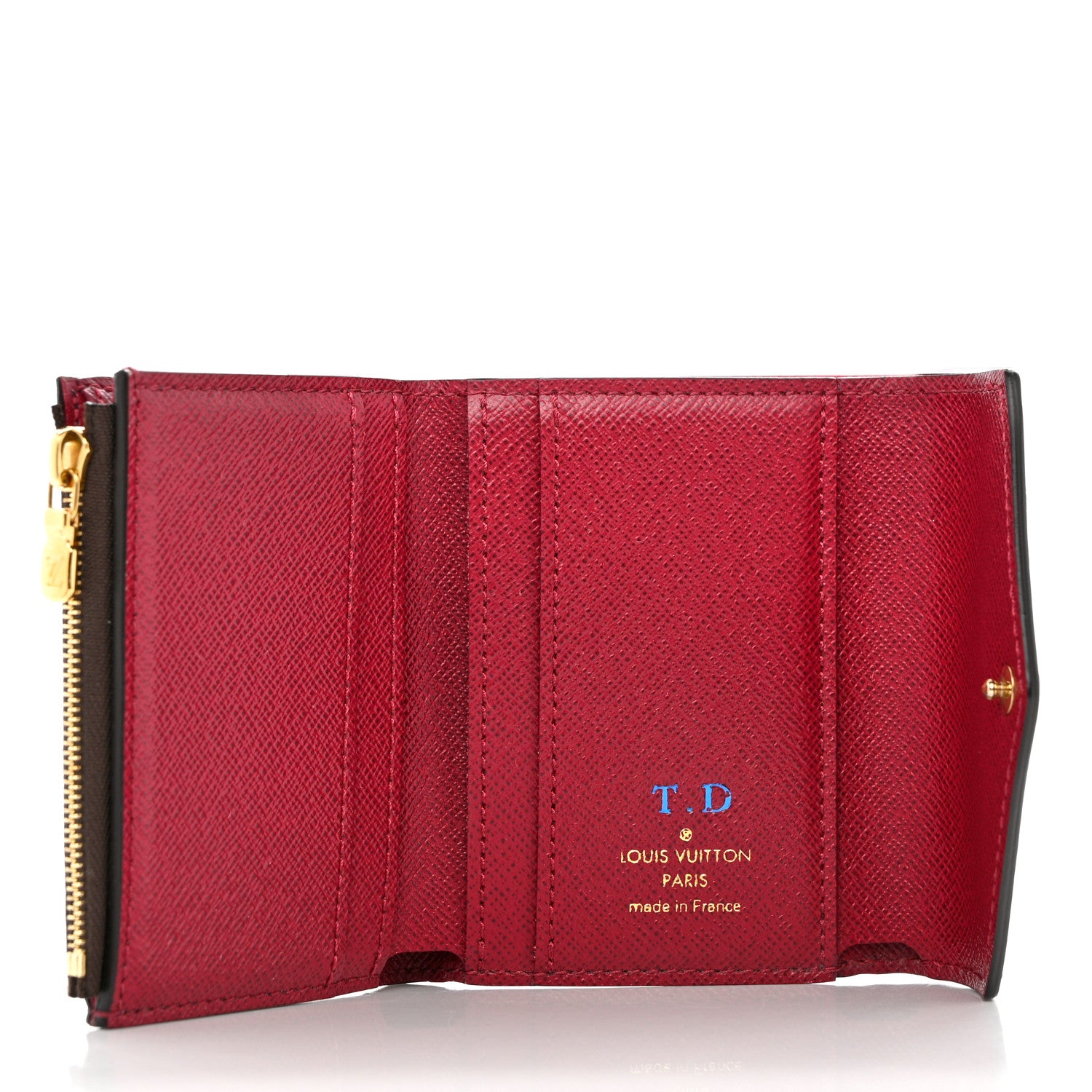 Louis Vuitton Monogram Zoe Wallet Fuchsia 5 of 6