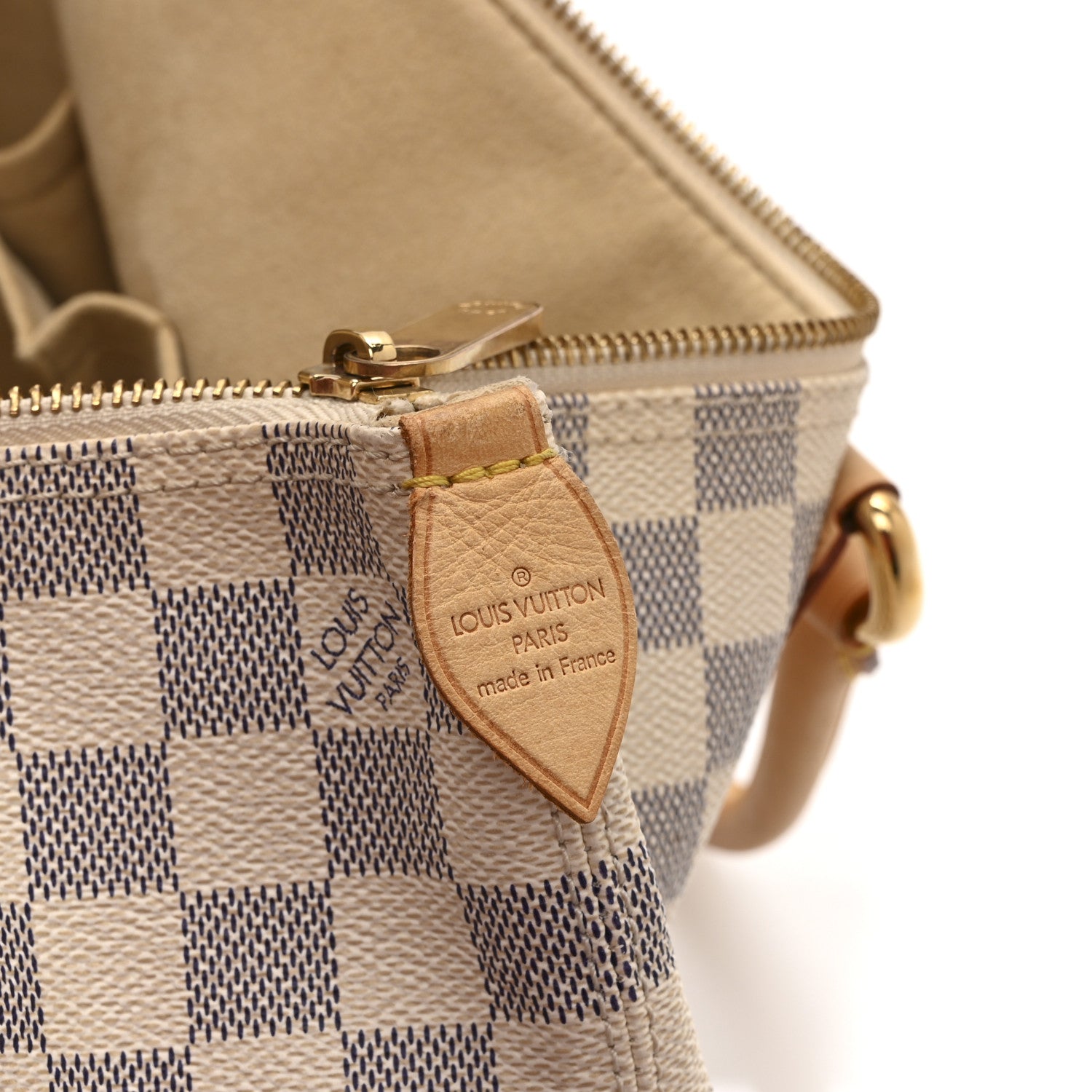 Louis Vuitton Damier Azur Saleya PM 6 of 10