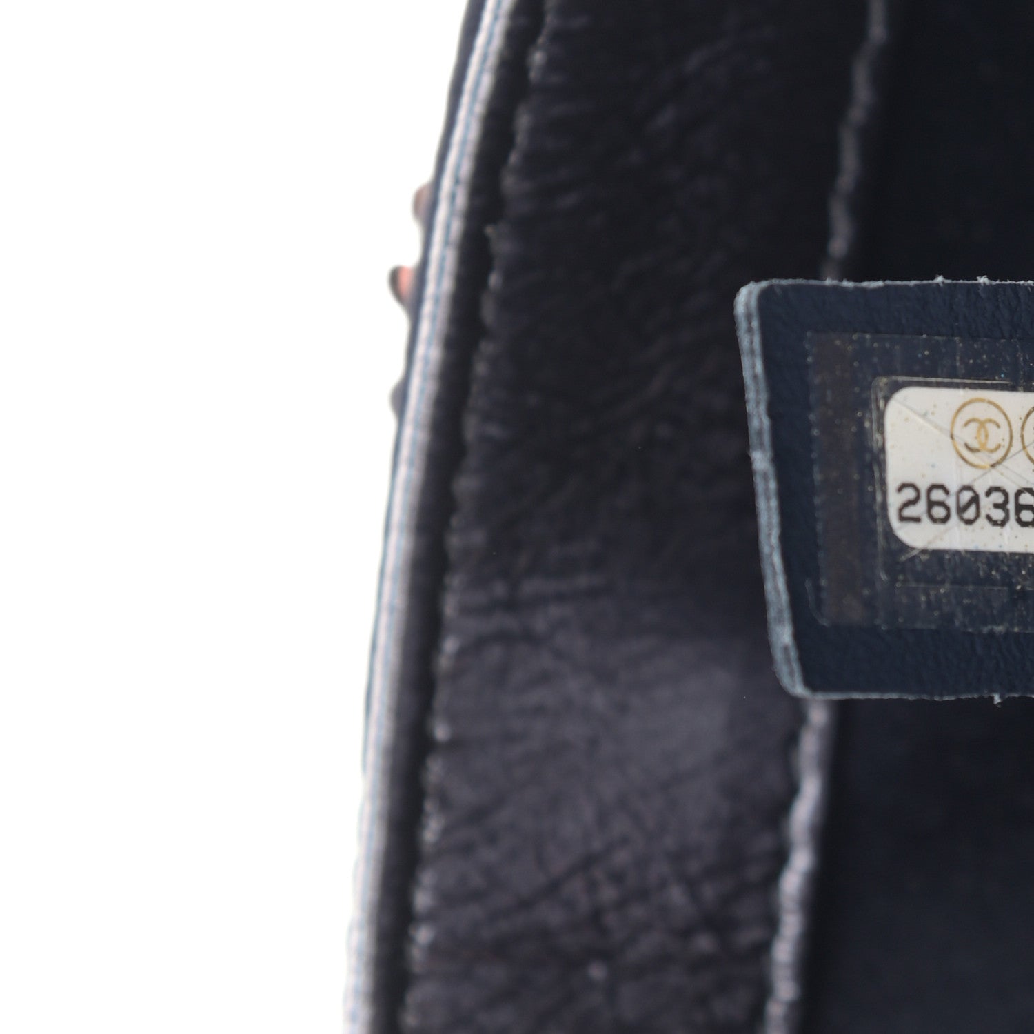 Chanel Sequin Mini Rectangular Flap Blue Gold 7 of 11