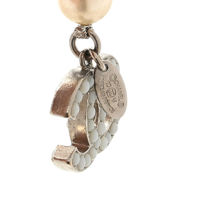 Chanel Pearl CC Wrap Around Necklace Light Gold 4 of 4