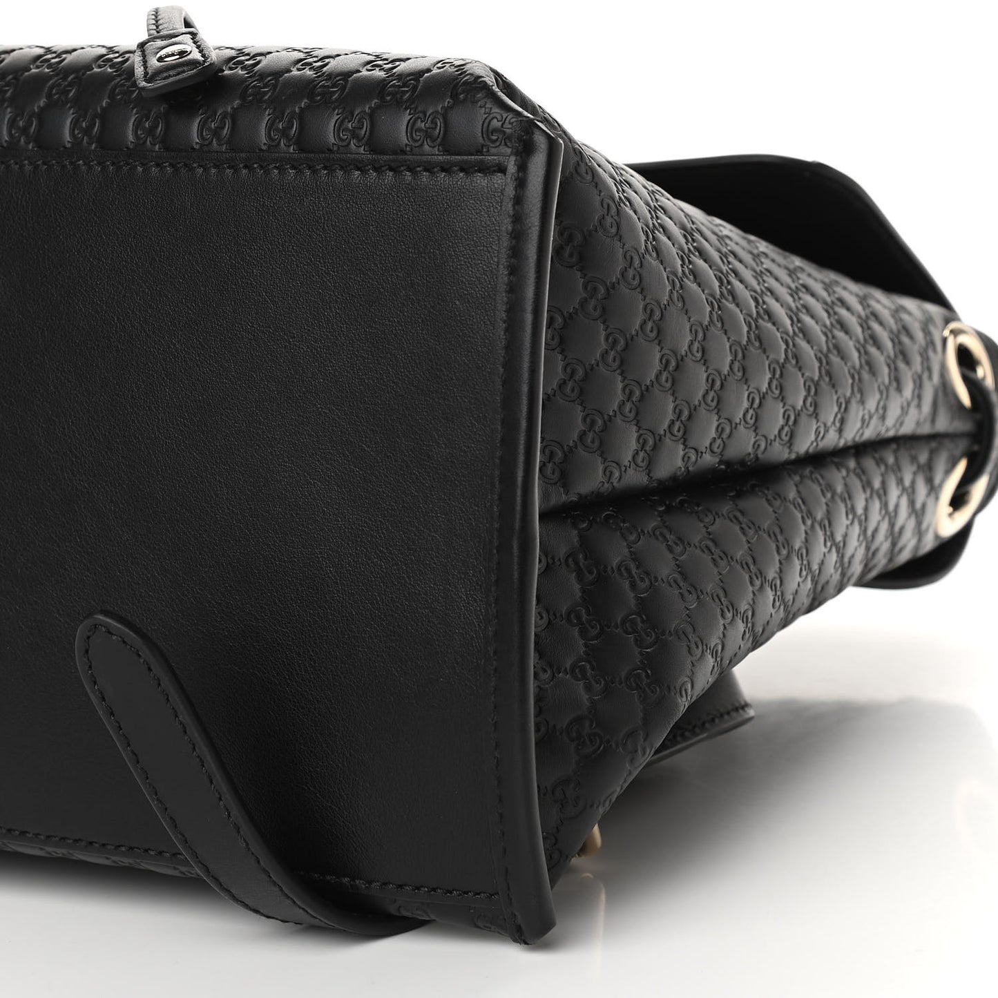 Microguccissima Drawstring Backpack Black