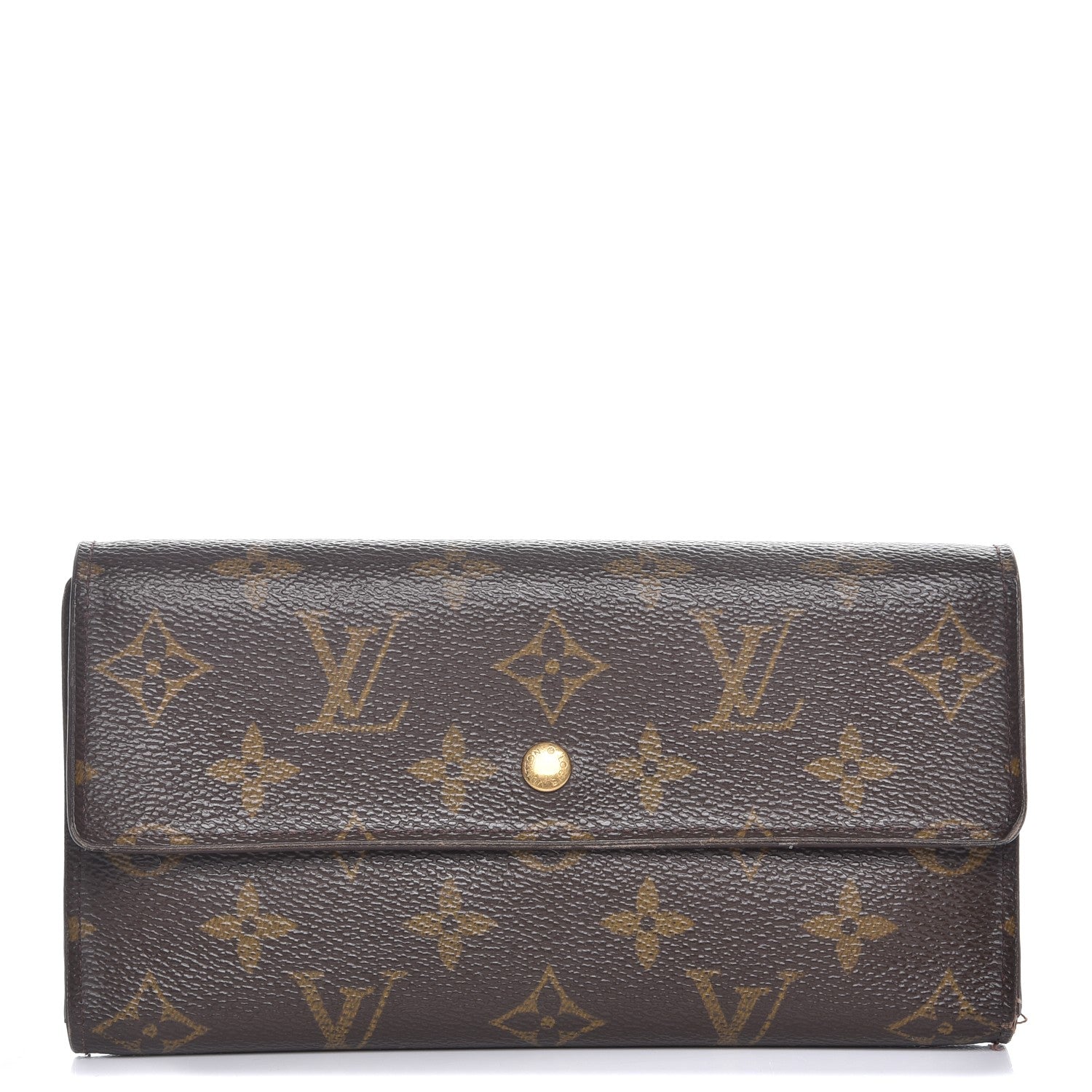 Louis Vuitton Monogram Porte Tresor International Wallet 1 of 12