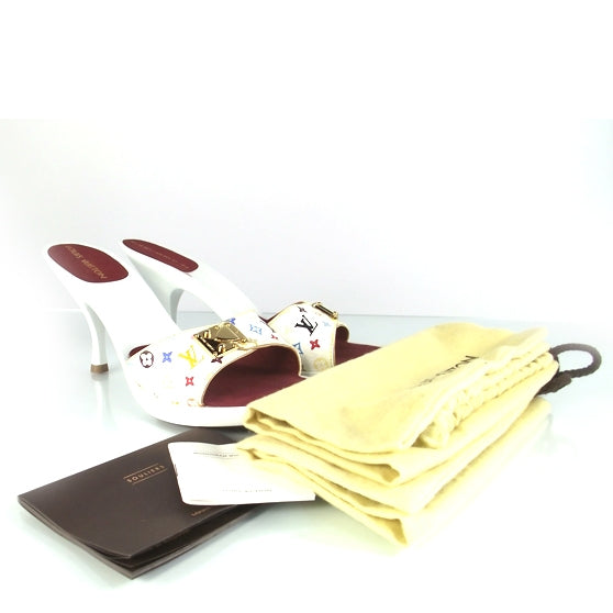 Monogram Multicolor Heels 38.5
