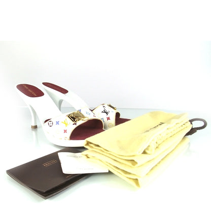 Louis Vuitton Monogram Multicolor Heels 38.5 3 of 7