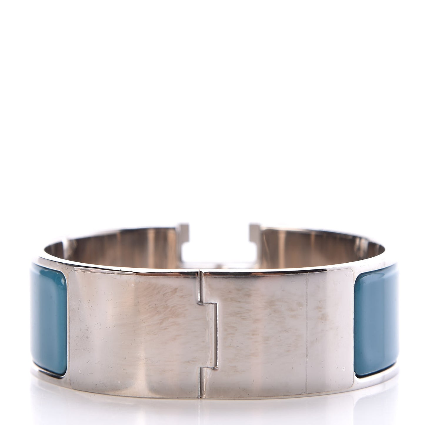 Enamel Wide Clic Clac H Bracelet PM Bleu Izmir
