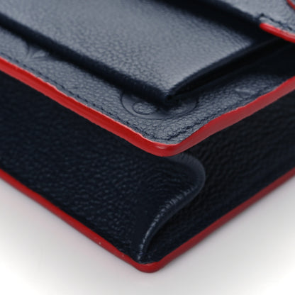 Louis Vuitton Empreinte Vavin Chain Wallet Marine Rouge 9 of 9