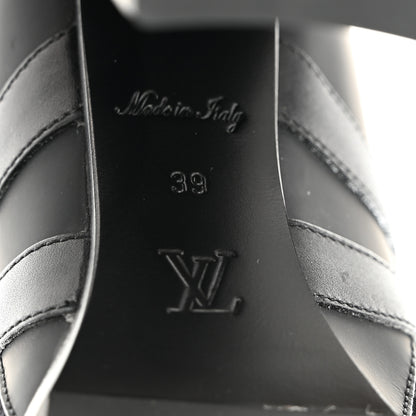 Louis Vuitton Suede Calfskin Monogram Star Trail Ankle Boots 39 Black 7 of 11