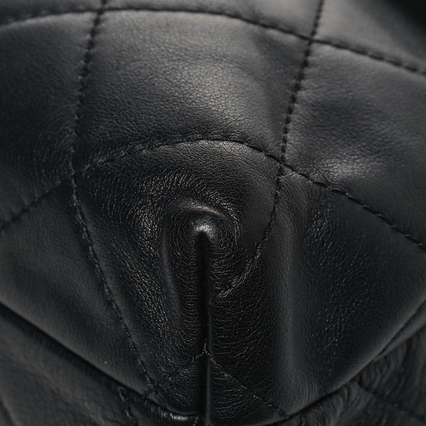 Calfskin Quilted In The Business Flap Bag Black