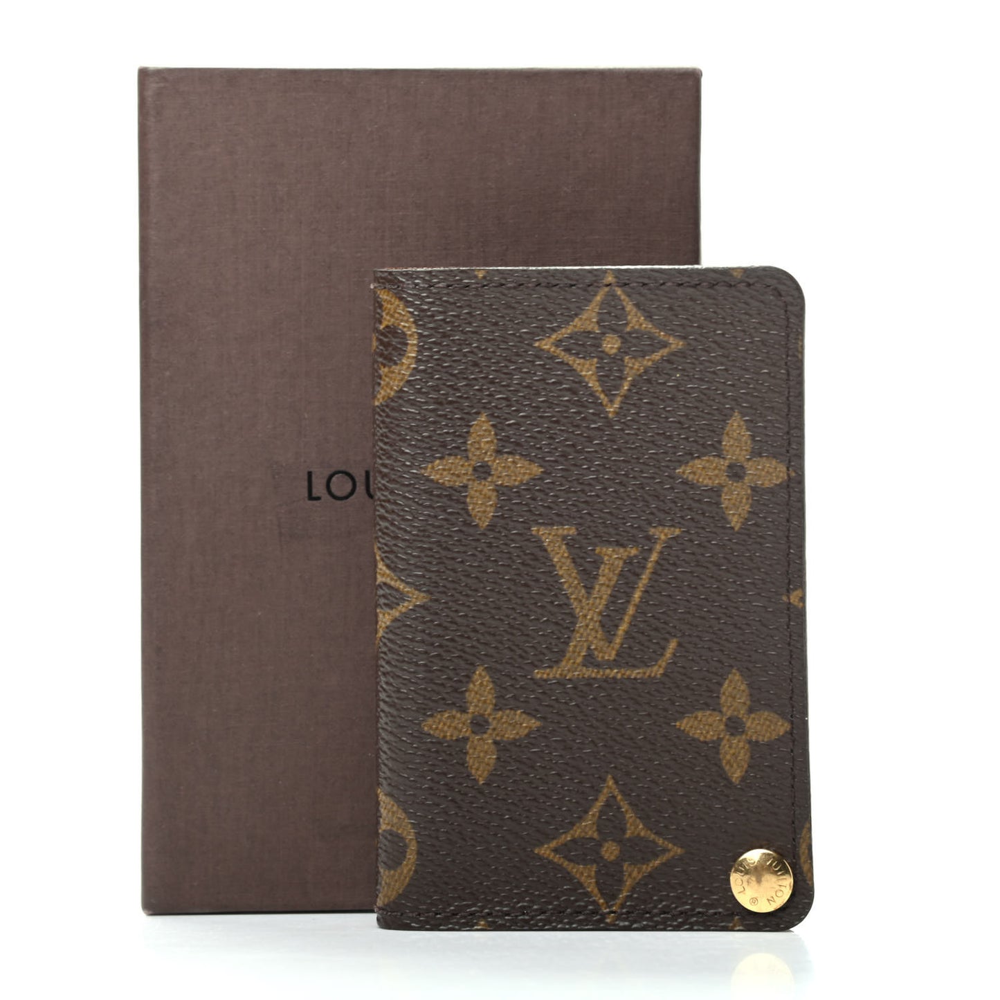 Monogram Credit Card Photo Holder