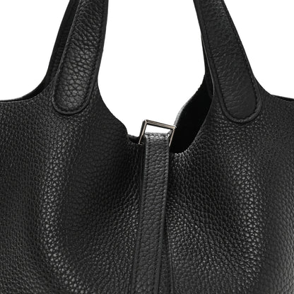 Hermes Taurillon Clemence Picotin Lock 18 PM Black 15 of 25