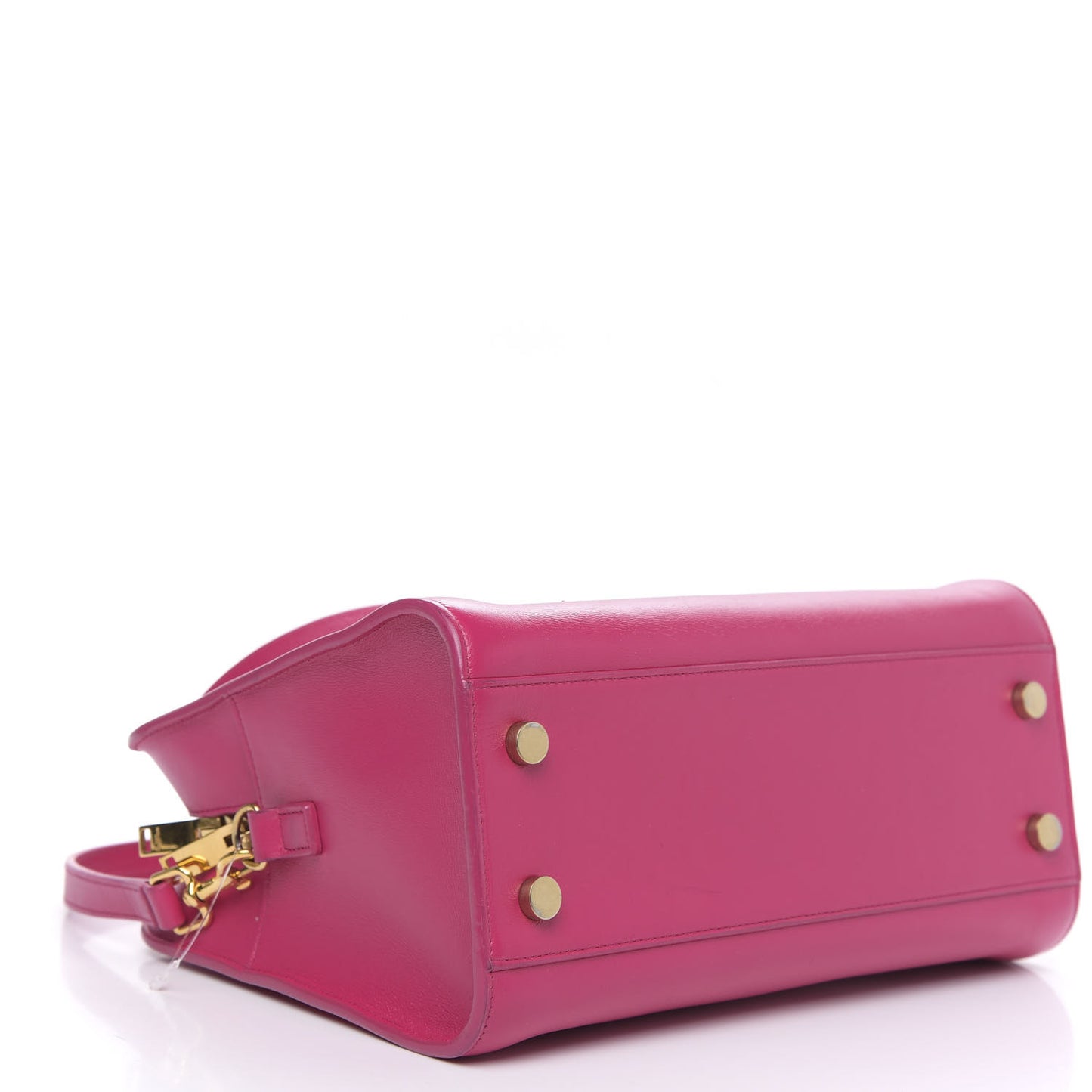 Calfskin Monogram Baby Cabas Fuchsia