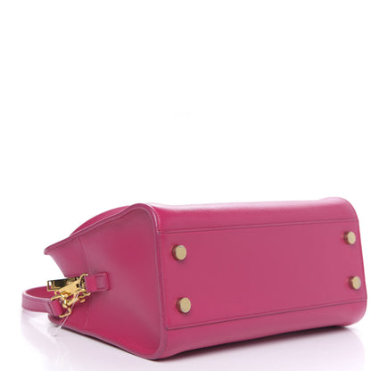 Saint Laurent Calfskin Monogram Baby Cabas Fuchsia 4 of 11