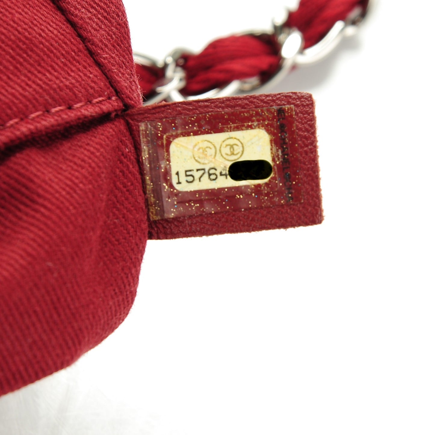Canvas Mini Deauville Tote Red
