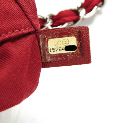 Chanel Canvas Mini Deauville Tote Red 7 of 7