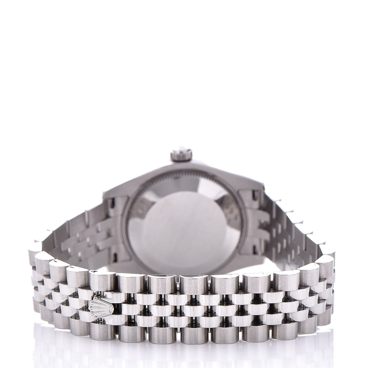 Stainless Steel 18K White Gold 31mm Oyster Perpetual Datejust Watch Black Roman 278274