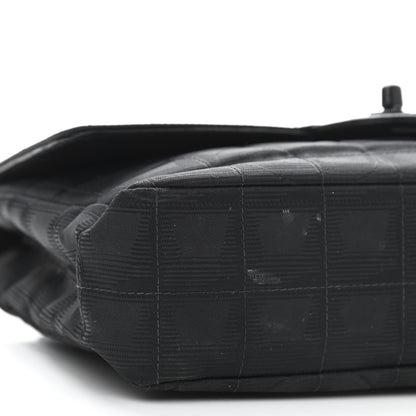 Chanel Nylon Medium Travel Flap Black 5 of 15