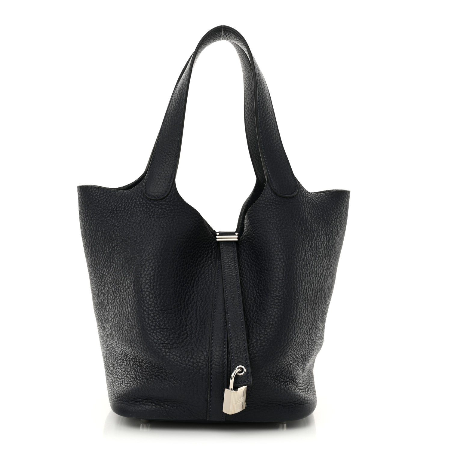 Hermes Taurillon Clemence Picotin Lock 22 MM Bleu Nuit 1 of 10