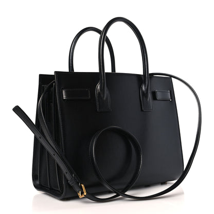 Saint Laurent Calfskin Baby Sac De Jour Black 4 of 9