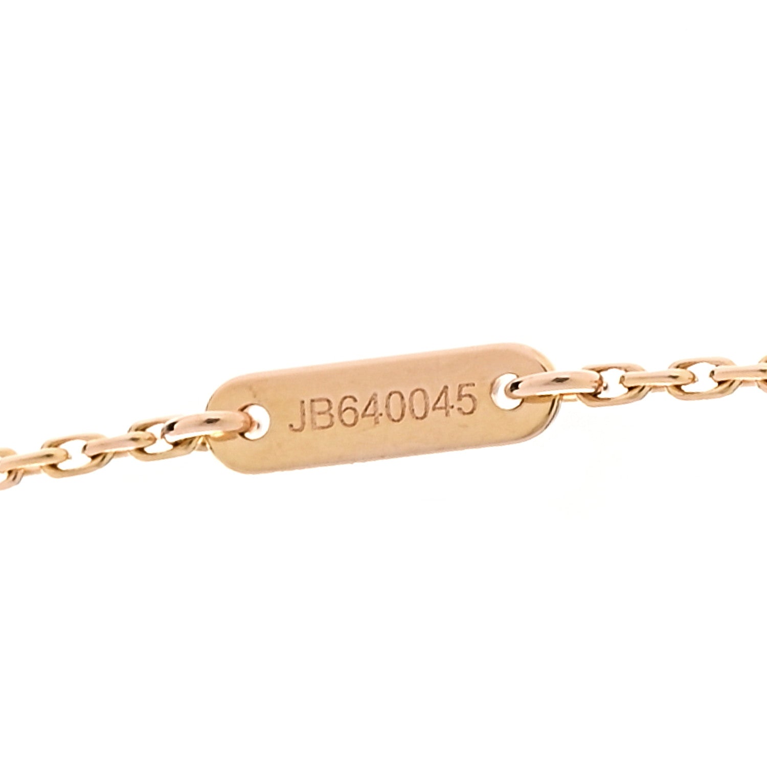 Van Cleef & Arpels 18K Rose Gold Sweet Alhambra Pendant Necklace 7 of 8