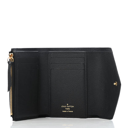 Louis Vuitton Empreinte Victorine Wallet Black 5 of 8
