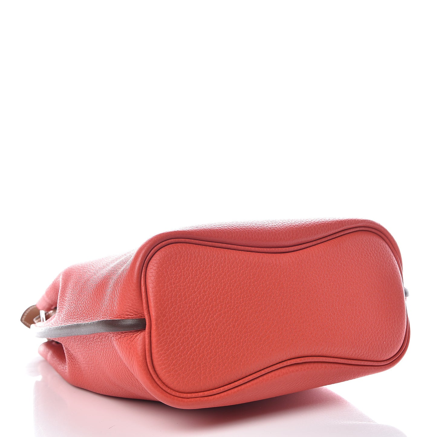 Taurillon Clemence Barenia So Kelly 22 Rouge Pivoine Fauve